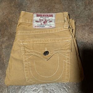 *SOLD* True Religion Khakis Corduroy